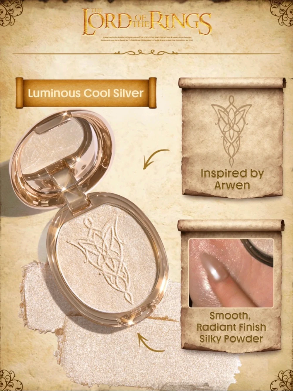 🧡New SheGlam Lord Of the Rings Makeup Collection